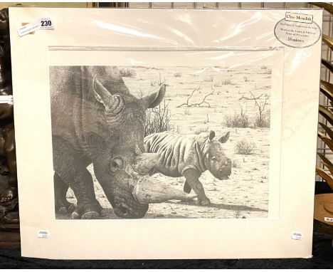 SIGNED LTD EDITION PRINT BY CLIVE MEREDITH