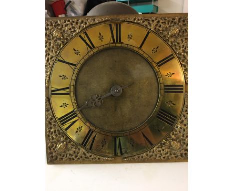 18th century longcase clock with 30 day movement striking on bell by John Cannon of Marlborough, complete movement weight, ch