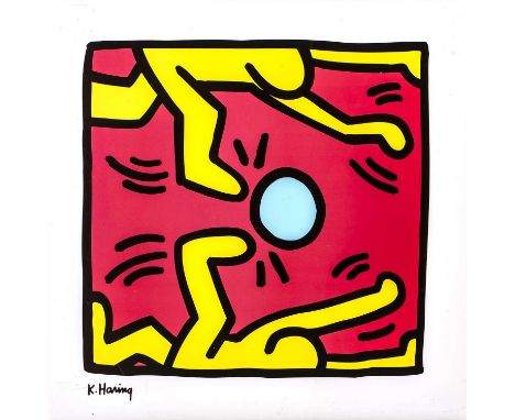 After Keith Haring (1958-1990)
Untitled (Playing People)
offset lithograph
50 x 50cm.