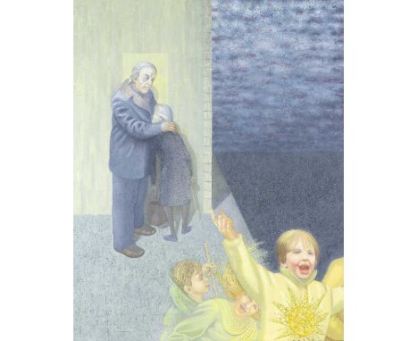 Bob Nicholson (20th/21st Century)
Light and Dark, 2012
signed and dated (to reverse)
oil on canvas
102 x 81cm.
&nbsp;
Childho