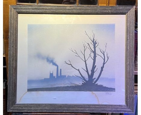 Trevor Grimshaw (1947-2001)
Open Space, 1974
39/50, signed and numbered in pencil (in the margin)
lithograph
44 x 52cm.