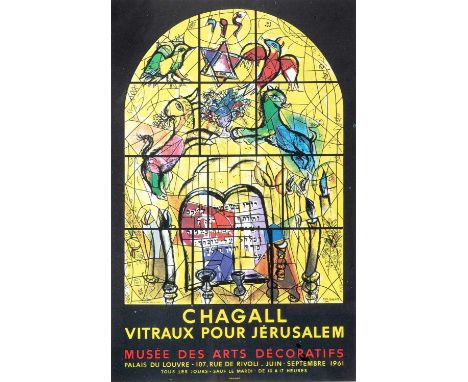 Marc Chagall (1887-1985)
Braque-Chagall exhibition poster
lithograph
32 x 23cm; and two further Chagall exhibition posters (3