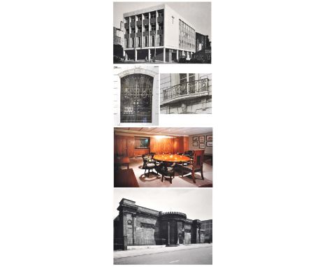 A quantity of professional architectural photographs, many of The Liverpool Athenaeum Club showing both interior and exterior