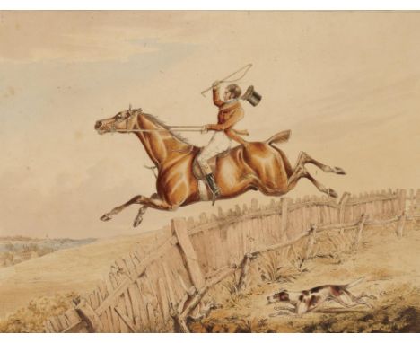 BY AND AFTER HENRY THOMAS ALKEN (1785-1851) HUNTING RECOLLECTIONS  a set of three, hand coloured lithographs on wove by R Ack