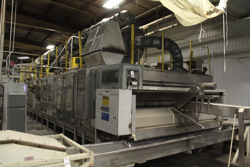 Wolverine Proctor Belt Dryer, 125" W X 52' Long, Order K20474, S/N