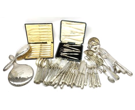 Two silver napkin rings by Collingwood &amp; Sons Ltd, Birmingham 1928 and two other silver napkin rings hallmarked, approx 3