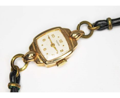 A ladies 9ct gold Rotary wristwatch.  