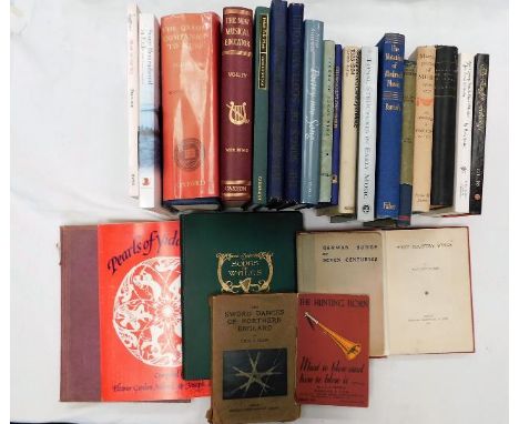 Twenty six books relating to music including The Hunting Horn by Kohler &amp; Sons