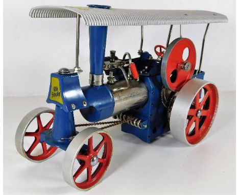 Wilesco live steam tractor with box 