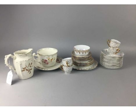 ROSENTHAL CHINA PART TEA SERVICE,along with a gilt part service, an Imperial Bonn oversized cup, three graduated jugs, and ot