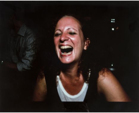 Nan Goldin (b.1953) Self Portrait Laughing, Paris, 1999Cibachrome print, signed and editioned 104/200 in blue felt pen with t