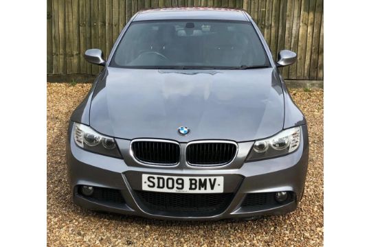 Reg 09 09 Bmw 318i M Sport 4 Door Saloon Log Book Present Mileage 106 574 Service Booklet Prese