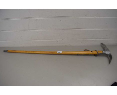 SWISS MOUNTAIN AXE WITH VARIOUS BADGES