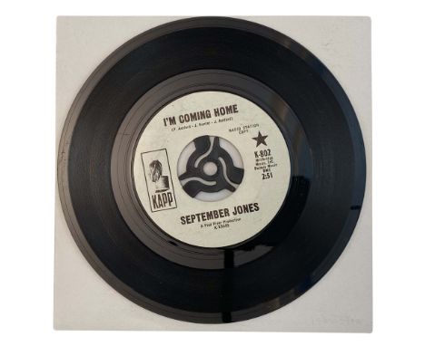 SEPTEMBER JONES - I'M COMING HOME DJ PROMO ON KAPP. Classic Northern Soul here from September Jones with I'm Coming Home c/w 