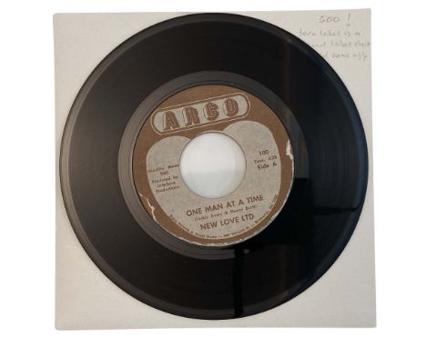 NEW LOVE LTD - ONE MAN AT A TIME c/w UNIVERSAL FUNK ON ARCO. A slab of Funk this time from New Love Ltd with One Man At A Tim