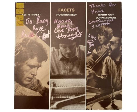 HOWARD RILEY - FACETS SIGNED BOX SET. Nice example of the sought after 3 x LP box set: Howard Riley - Facets (UK, Impetus Rec