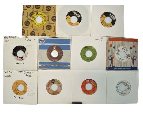 NORTHERN SOUL AND FUNK US 7" WITH PROMOS. 11 X x hot US issue singles here. TItles: Priscilla - He Noticed Me / Help Me (York