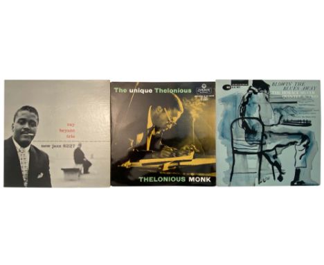 HORACE SILVER/THELONIOUS MONK/RAY BRYANT. Three Bop/Jazz titles here: Thelonious Monk - The Unique Thelonious (UK, London Ame