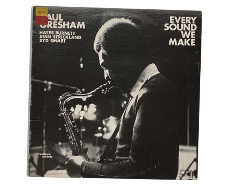 PAUL GRESHAM - EVERY SOUND WE MAKE LP (FREELANCE FLS-3). A promo copy of a US rarity from 1978. Paul Gresham - Every Sound We