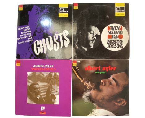 ALBERT AYLER. Four select picks. Albert Ayler - My Name Is Albert Ayler (Dutch, Fontana, 688 603 ZL, Ex with a couple of wisp