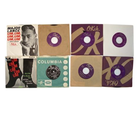 MAJOR LANCE UK &amp; US 45'S PLUS UK EP. To include Um Um Um Um UK EP on Columbia (SEG8318 - Ex+/Ex+ - few light hairlnes and