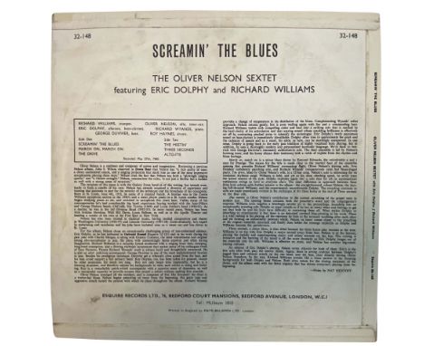 THE OLIVER NELSON SEXTET - SCREAMIN' THE BLUES. Super clean copy of a sought after one. Here's The Oliver Nelson Sextet Featu