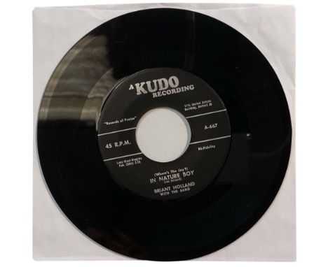 BRIANT HOLLAND - (WHERE'S THE JOY?) IN NATURE BOY. Bit of Doowop here from 1958 with Briant Holland singing In Nature Boy c/w