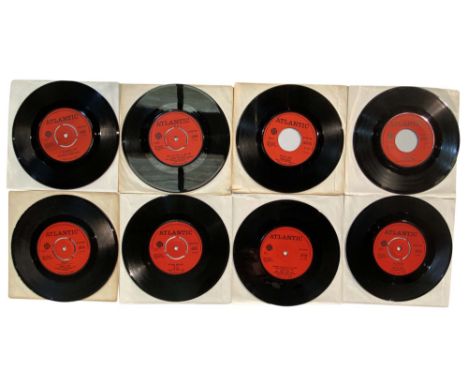 UK RED ATLANTIC SOUL 45'S x 8. Collectors pack of eight UK releases on Atlantic to include Rex Garvin - Sock It To Em J.B Par