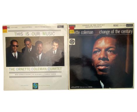 ORNETTE COLEMAN - UK PRESSING LPs. 2 x LPs from Ornette in sparkling condition. Titles: The Ornette Coleman Quartet - This Is