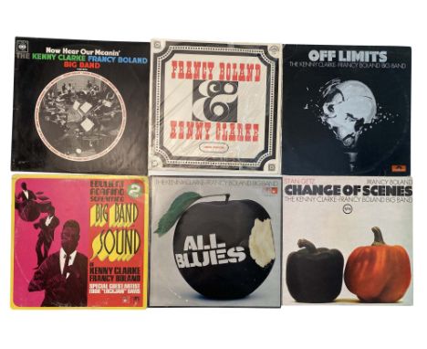 BIG BAND / JAZZ LPS BY KENNY CLARKE/FRANCY BOLAND. 16 LPs here. Titles: Big Band Sound of.. (MC-25102), Now Hear Our Meanin' 