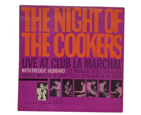 FREDDIE HUBBARD - THE NIGHT AT THE COOKERS VOLUME ONE (BLP 4207). Beautiful copy here: Freddie Hubbard - The Night Of The Coo