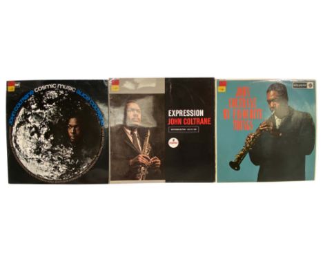 JOHN COLTRANE - UK LPs. Very collectable pack of 3 Coltrane LPs. Here's: My Favourite Things (UK, Mono, Atlantic, ATL 5022, v