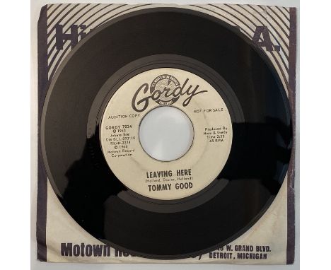 TOMMY GOOD - BABY I MISS YOU DJ PROMO. Another classic DJ promo on the Gordy label this time from Tommy Good with Baby I Miss