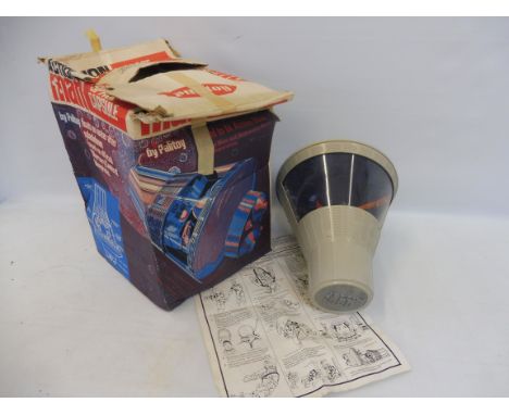 An original Action Man space capsule, boxed with original inner.