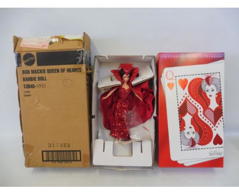 A boxed Mattel Bob Mackie Queen of Hearts Barbie, in trade pack.