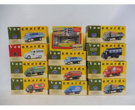 A selection of boxed Vanguards 1:64 scale models.