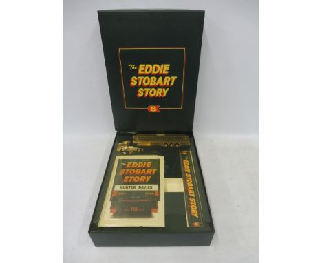 A boxed Corgi Eddie Stobbart Story set.