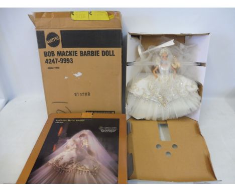 A boxed Mattel Bob Mackie designed Empress Bride Barbie, in trade pack.