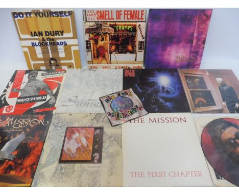 Ten post punk albums to include The Cramps, Theatre of Hate, Fields of the Nephilim, Cult etc.