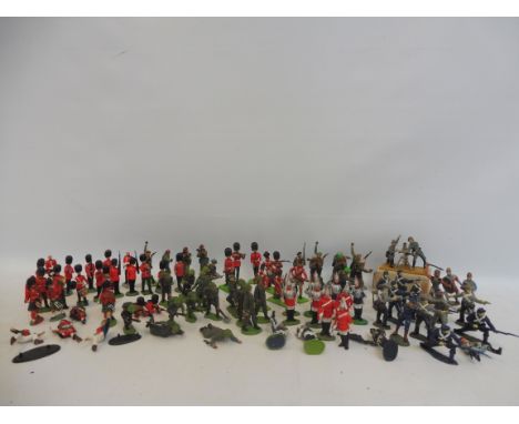 Sold at Auction: LOUIS MARX TOY SOLDIER FIGURINES SET OF 7 RETRO VINTAGE  ANTIQUE