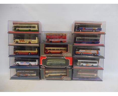 A selection of die-cast Corgi Omnibus series, various scales, boxed.