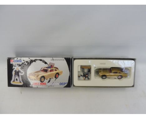 A later Corgi James Bond Aston Martin DB5 007 collection model.