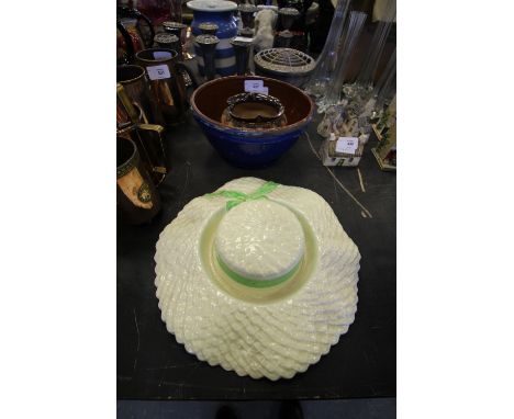 3 Ceramic Pieces: Doulton, Schofield, Posy Bowl