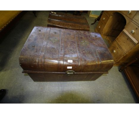 19th Century Tin Trunk