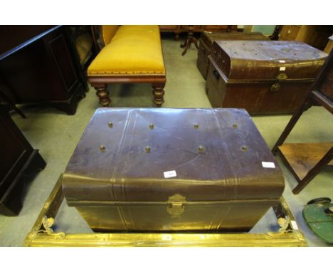 19th Century Tin Trunk