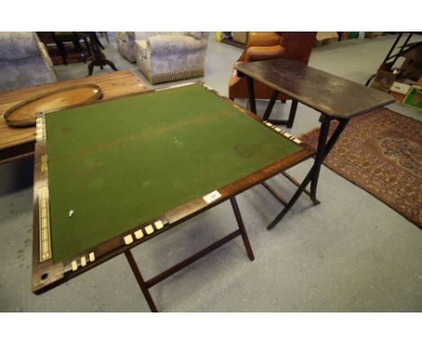 Folding Cribbage Table and other