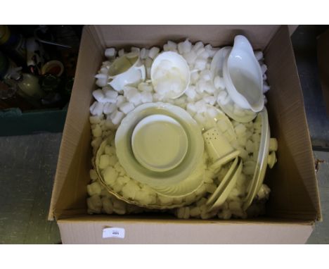 Royal Worcester Evesham Dish, Royal Worcester Astley Dish, Large Quantity of Victorian White Glaze Ceramics &amp; Mixed Tea/C