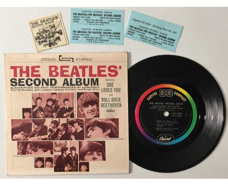 THE BEATLES - THE BEATLES' SECOND ALBUM (ORIGINAL US 'CAPITOL 33 COMPACT' RELEASE - SXA-2080). Extremely scarce original 1964
