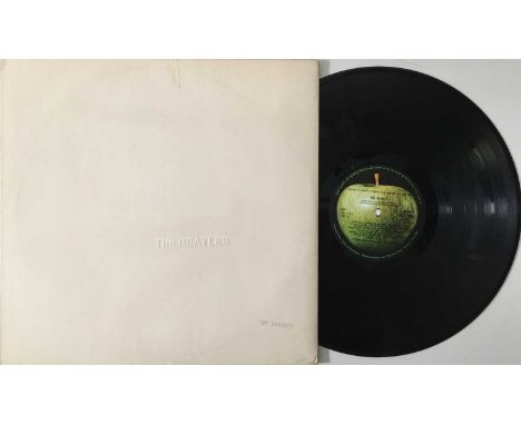 THE BEATLES - WHITE ALBUM - ORIGINAL UK STEREO NUMBER 0000029. An incredibly low numbered original UK stereo White Album to a