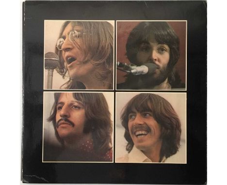 THE BEATLES - LET IT BE LP (ORIGINAL UK 'PXS 1' SET). An excellent example of the original 'PXS 1' release of Let It Be. The 